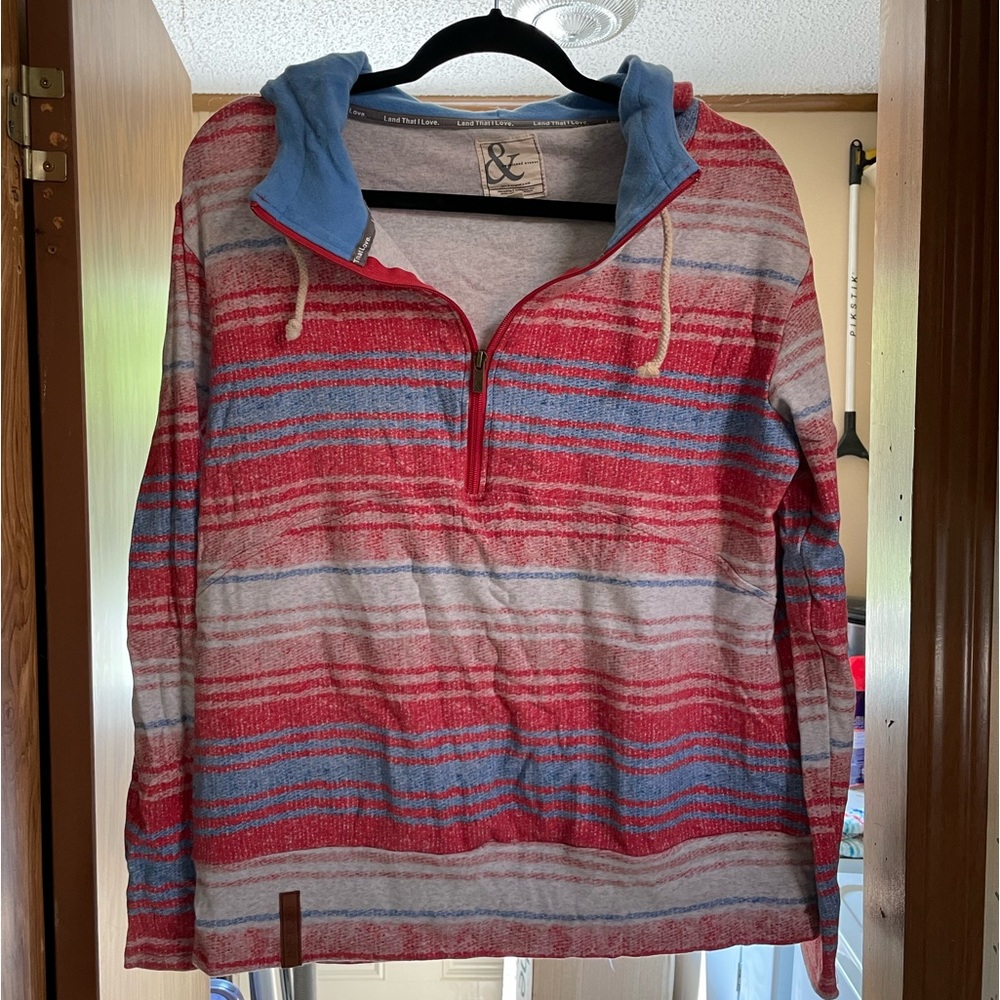 Patriotic xxl ampersand sweatshirt